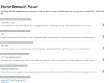 Tablet Screenshot of homeremodelmaven.com